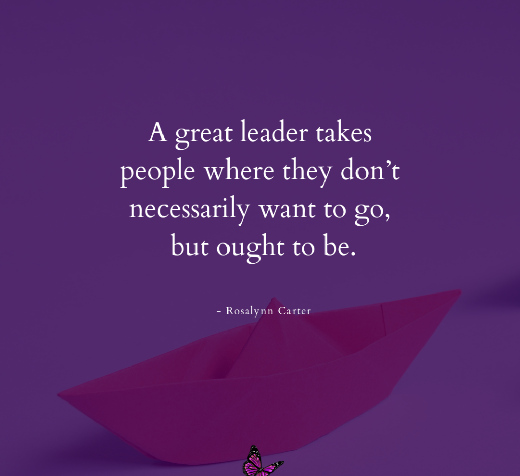leadership quote by women
