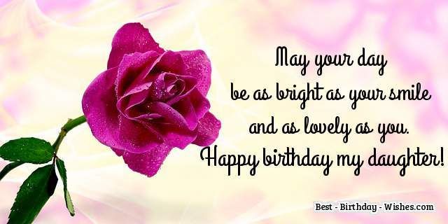 birthday quote for daughter birthday