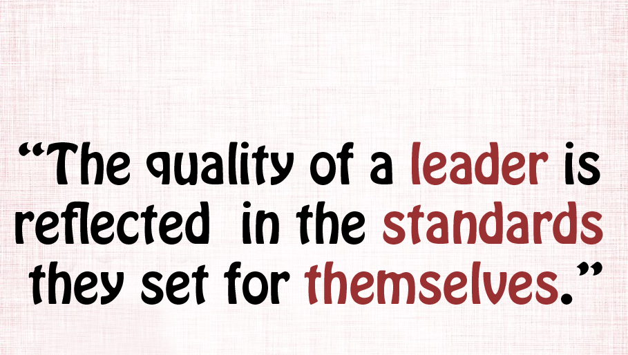inspirational leadership quote image