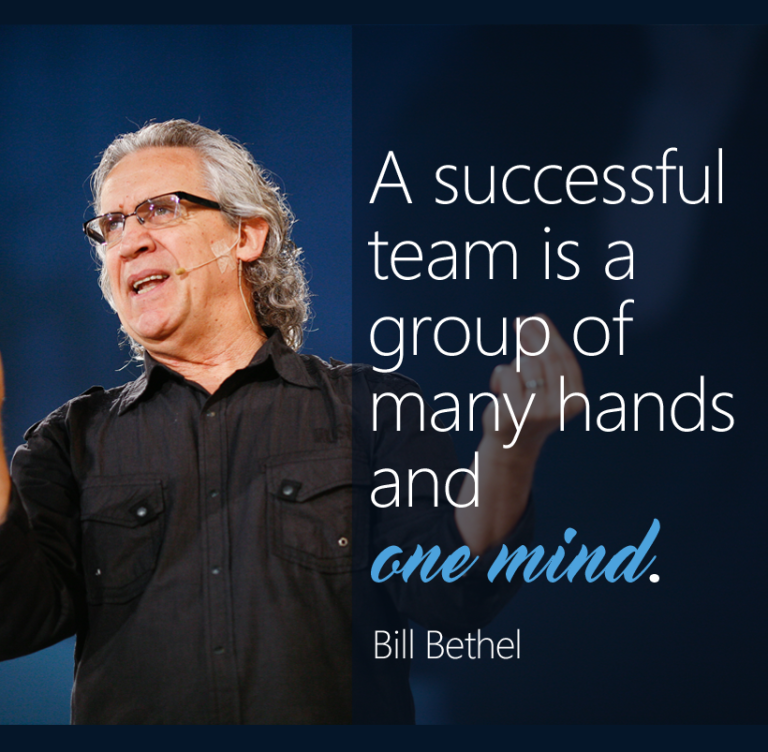A successful team is a group of many hands and one mind.” – Bill Bethel