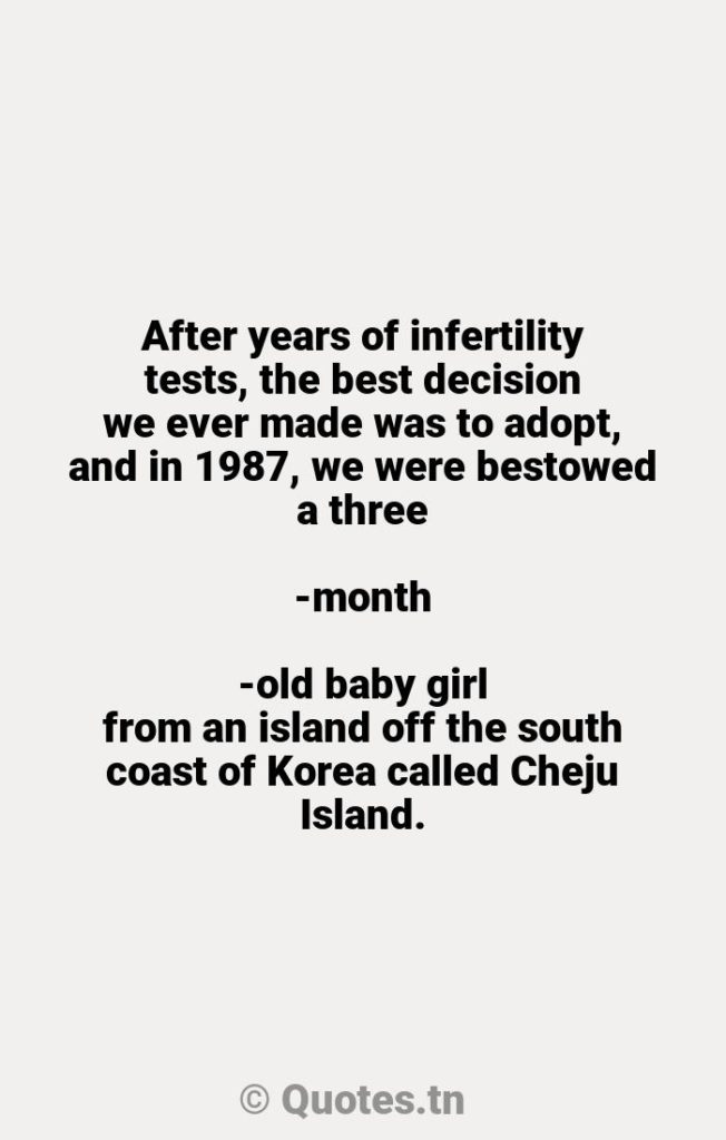 After years of infertility tests