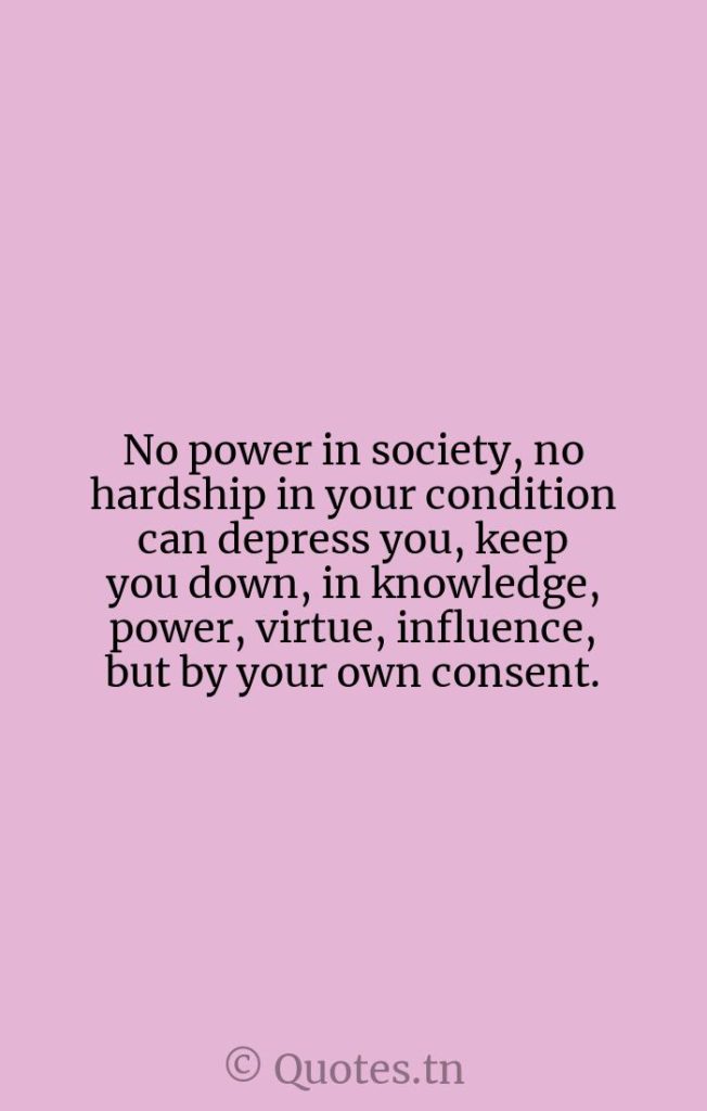 No power in society