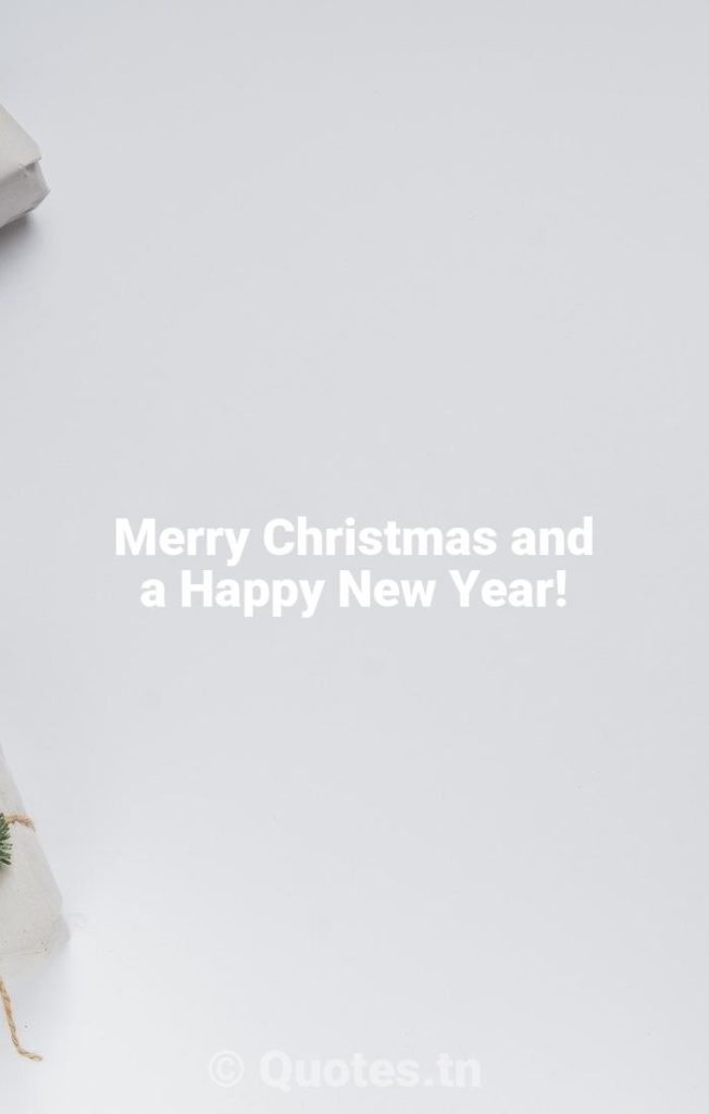 Merry Christmas and a Happy New Year! - Merry Christmas by